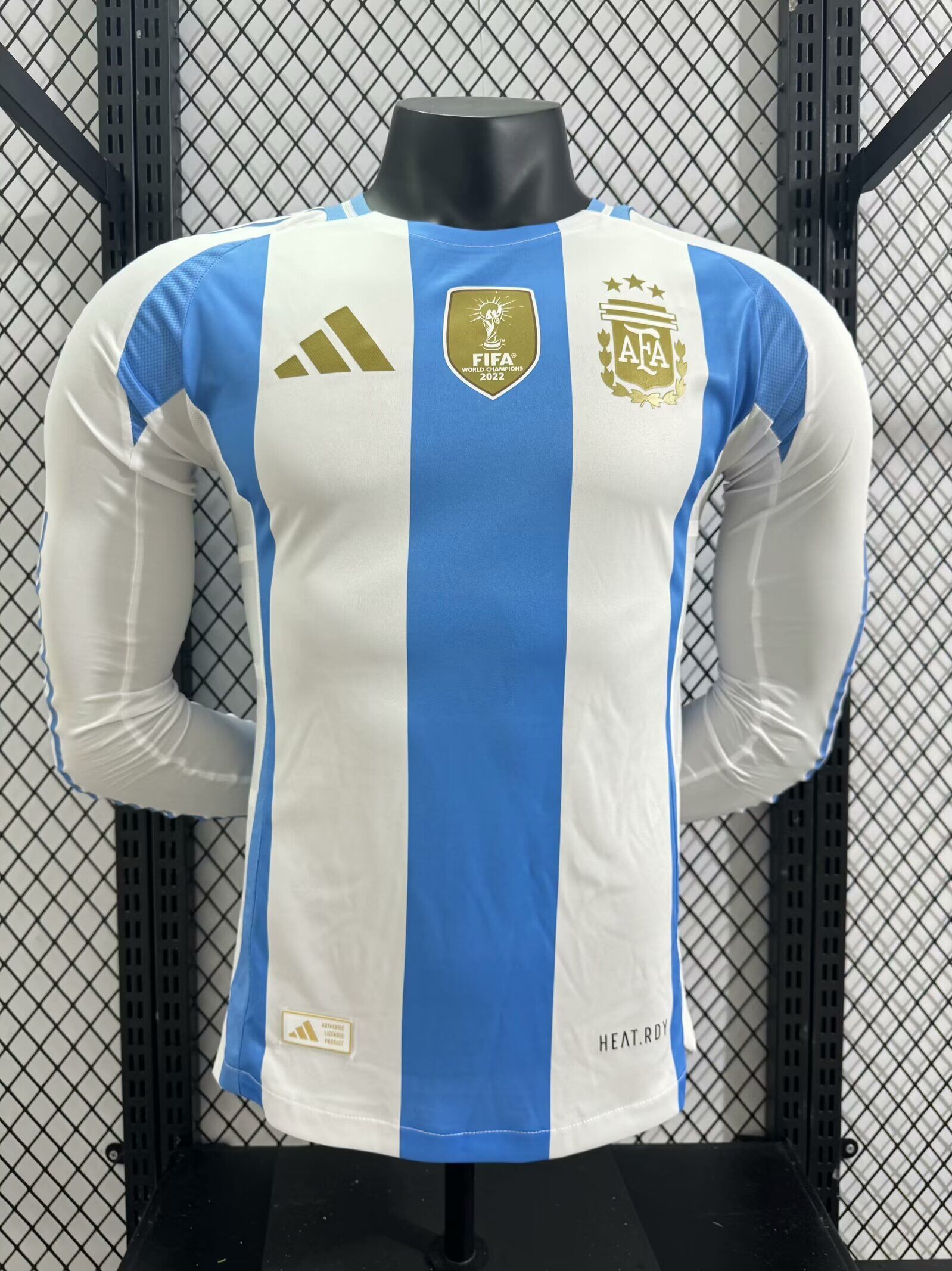 AAA Quality Argentina 2024 Home Long Soccer Jersey(Player)